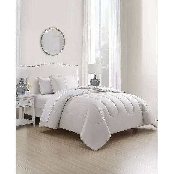 Sunham Hill Garden 3Pc Floral Comforter Set Full Queen MSRP $80 - Picture 3 of 5